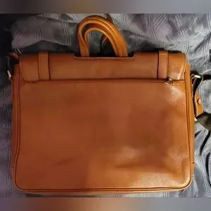Synergy Inflating Bags Synergy Houston | Bags | Synergy Houston Light Brown Leather Laptop Bag ...